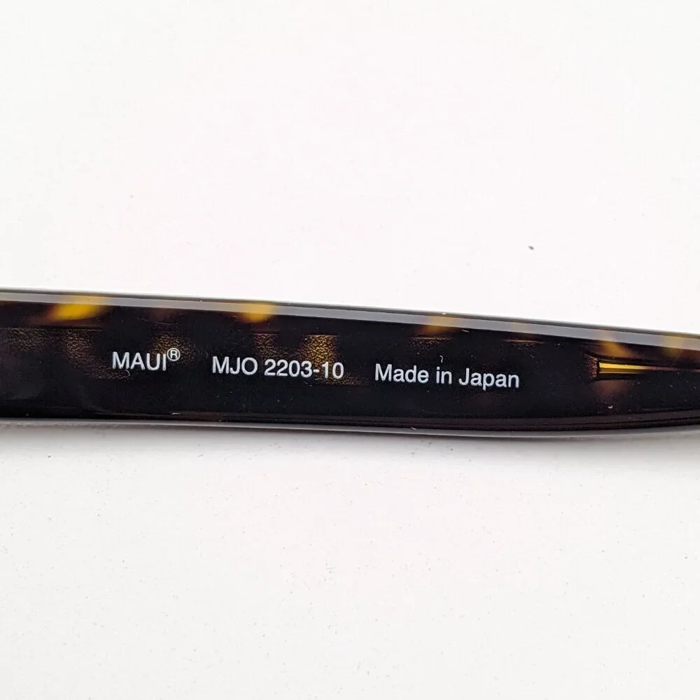🕶️Made in Japan! Maui Jim MJO2203-10 Cat Eye Eyeglasses 51/17-143 / ALC425🕶️